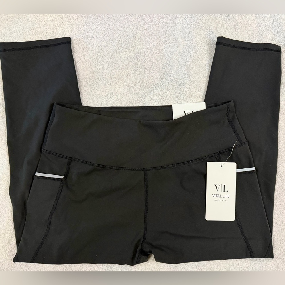 Vital Life Black Leggings
